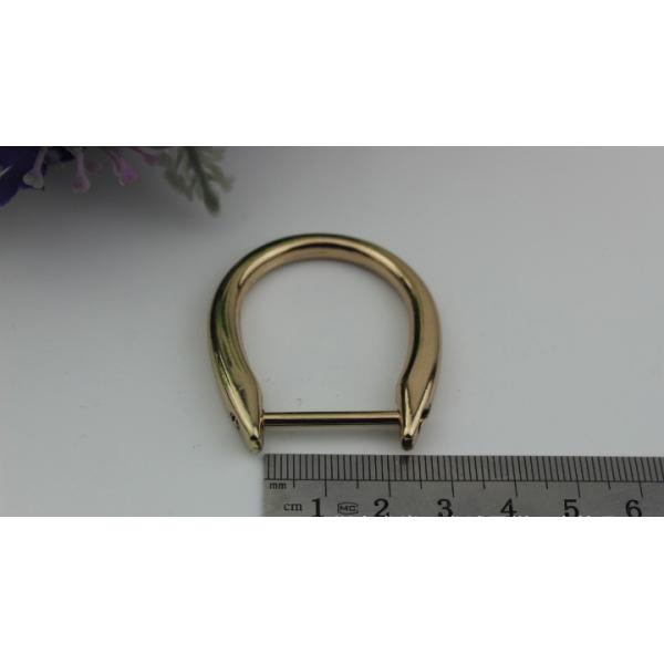 22MM Zinc Alloy D-ring Plated Nickel Free,Fashion Metal D Ring Buckle Bag Fittings