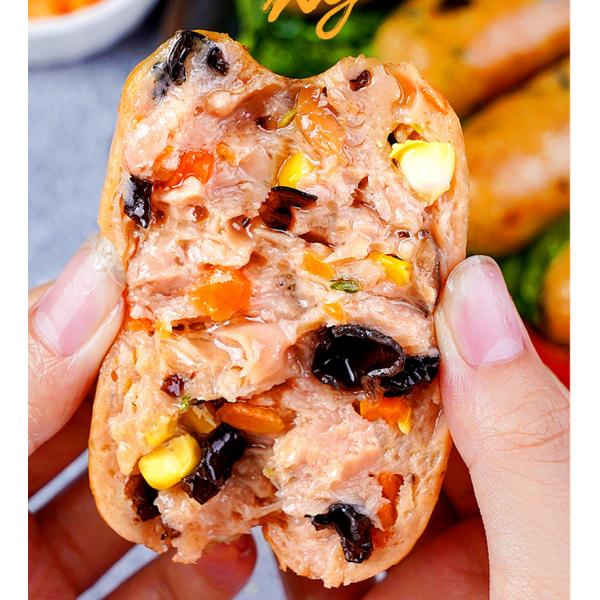 Мясо 100% естественное готовое для еды ед сосиски свинины жаркого вкуса высоко- карбюратора протеина низкого первоначальных замороженных подготовленных