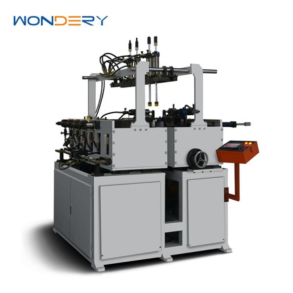 Servo type machine de crimping de réservoir en plastique avec écran HMI pour une installation et un fonctionnement faciles dans les applications de radiateur en aluminium