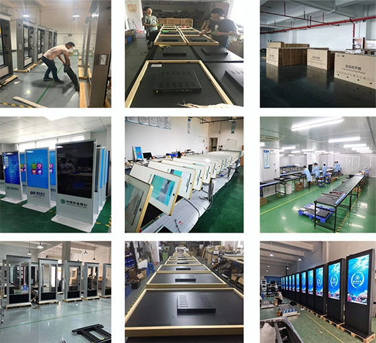 Nits шатона 500 1.8mm 46 стена Samsung HD 4x3 LCD дюйма видео-