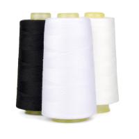 100% Virgin Spun Multi Colored Sewing Thread , Knitting Weaving Polyester Core Spun Thread