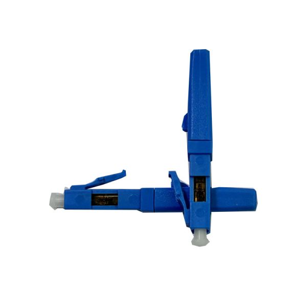 Pre-Polished LC Fast Connector with 1310 / 1550 nm Wavelength for Within 1 Minute Installation and ISO9001 Certified