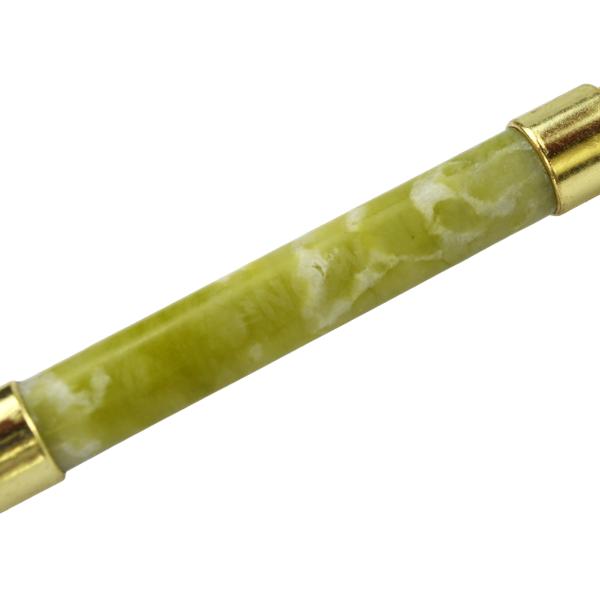 Face Massage Equipment Natural Xiuyan Jade Facial Roller 100% Natural Jade Massager for Beauty Tools and Skin Care
