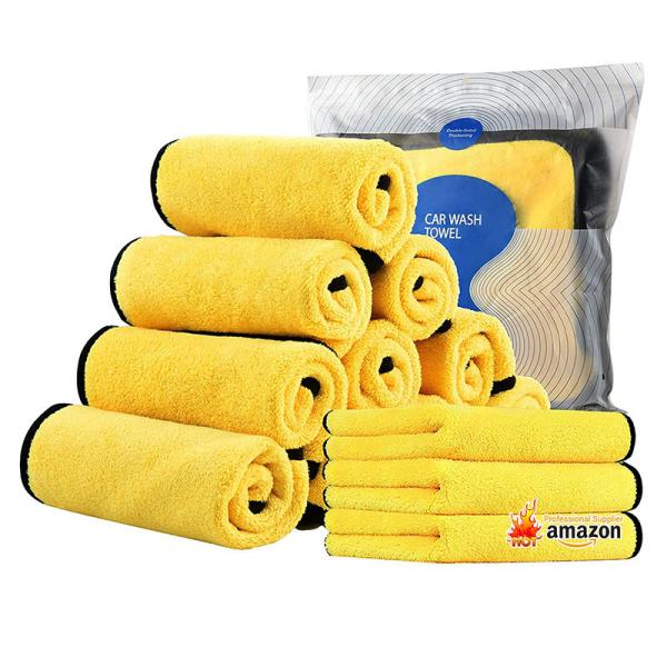 Limpiar sin esfuerzo las superficies del hogar y del automóvil con una toalla de limpieza mágica de microfibra de 20 * 25 cm