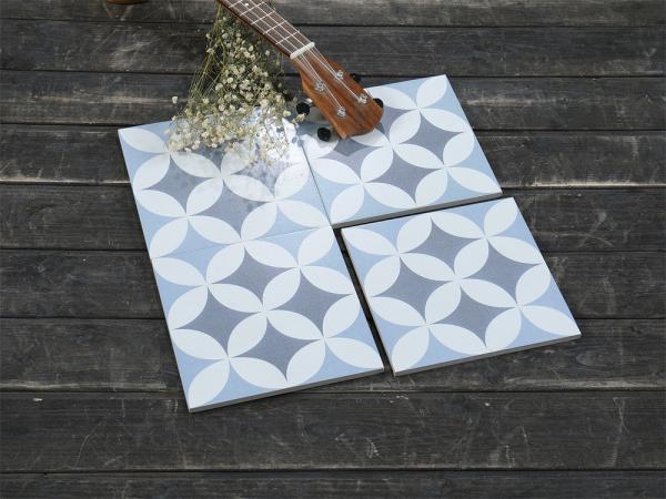 Carreaux de brique 200x200mm pour les murs intérieurs pour les balcons et carreaux rustiques en céramique pour la cuisine
