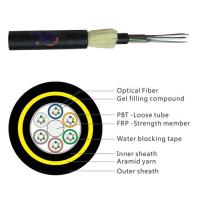 La double antenne 6 de veste creusent le câble optique extérieur de fibre d'ADSS