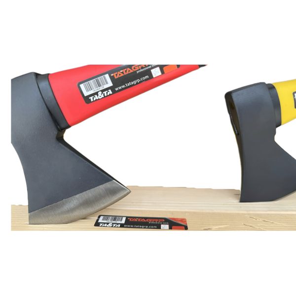 Axe with fiberglass handle