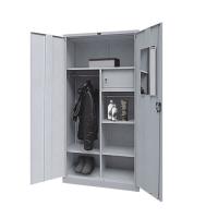 Fácil monte a segurança Grey Steel Wardrobe da chave da came da casa 0.6mm