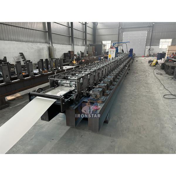 PU sandwich shutter door roll forming machine for Turkey Galvanized steel or PPGI or Aluminium