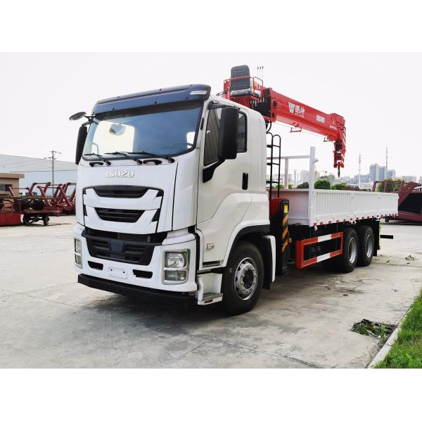 High Operating Efficiency 12 Ton 16 Ton Telescopic Folding Boom Truck Mounted Crane