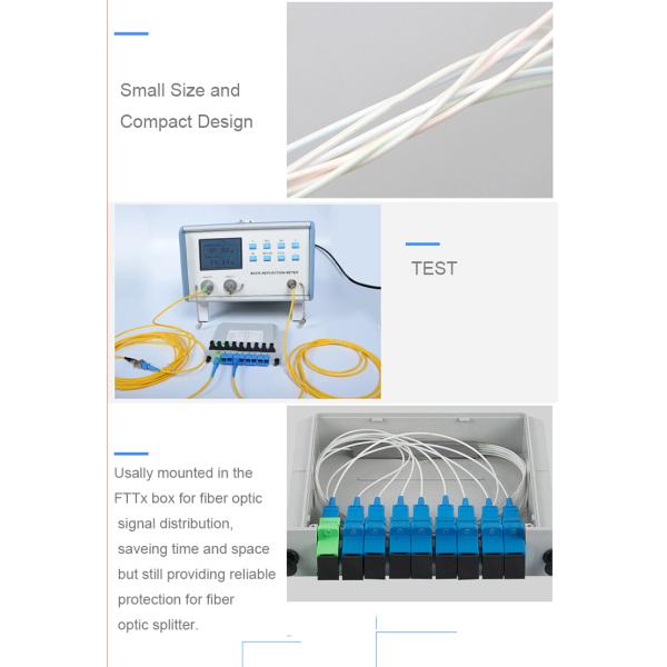 плоскостная карта Splitter цепи Lightwave 1x16 вводя порты модуля 16 Splitter PLC