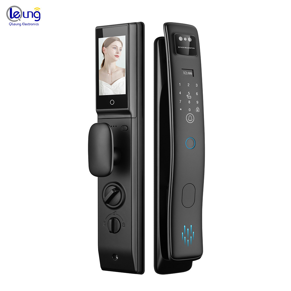 Автоматическая камера 3D распознавания лиц Tuya Smart Lock с видеозвонком S958max Digital Door Lock
