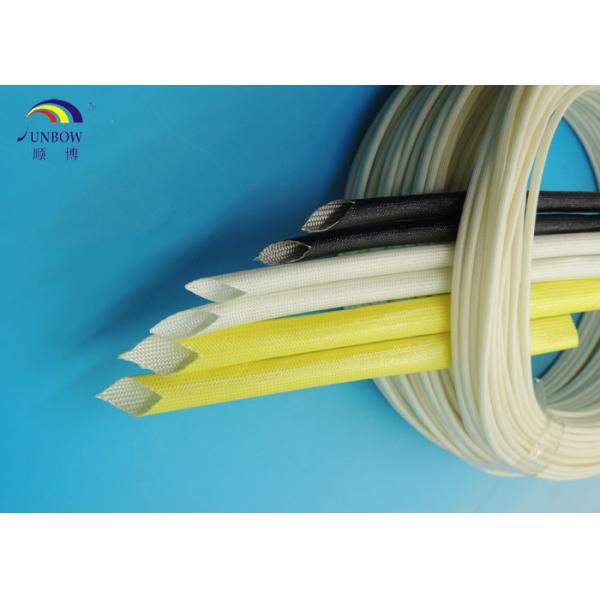 Insulation Colorful Acrylic Fiberglass Sleeving for Class F AC Motors / Generator / Transformer