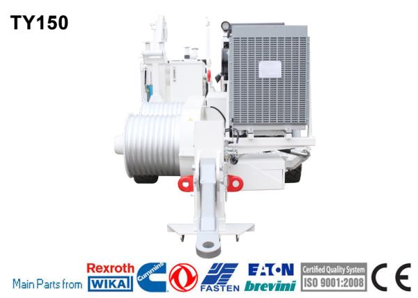 Overhead Line Stringing Equipment 150KN Hydraulic Wheel Puller