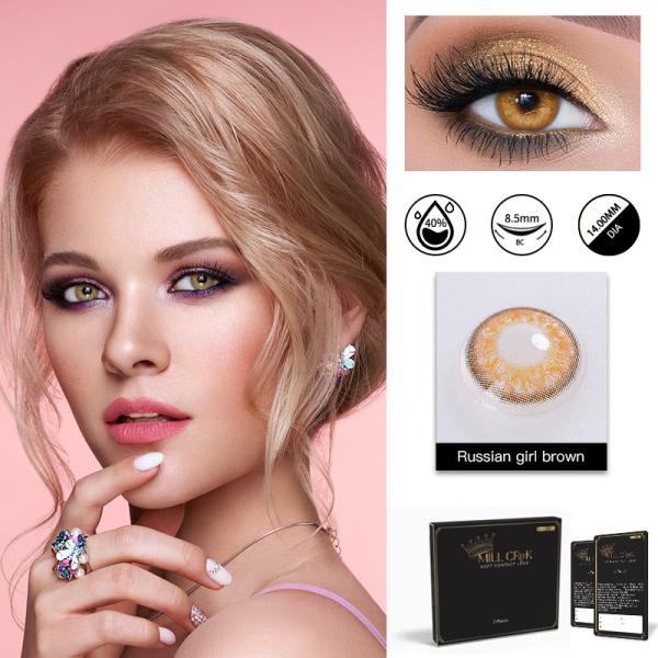 Fresh Colored Tinted Toric Contact Lenses For Celebration Costume