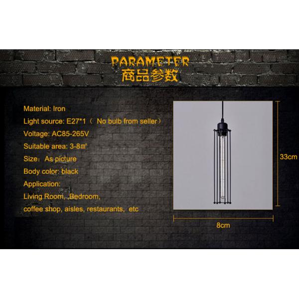 Loft American Chandelier Retro Attic Industrial Decoration Lighting Restaurant Steam lamp（WH-VP-203)