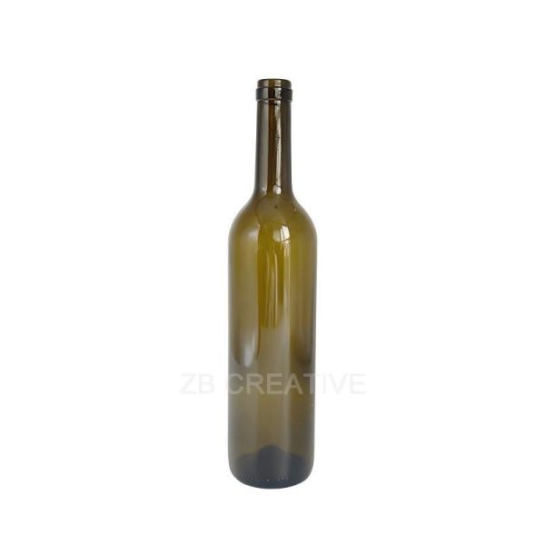 Standard 750ml Bordeaux Wine Bottles Cork Top For Red Wine 470g 1701K-1
