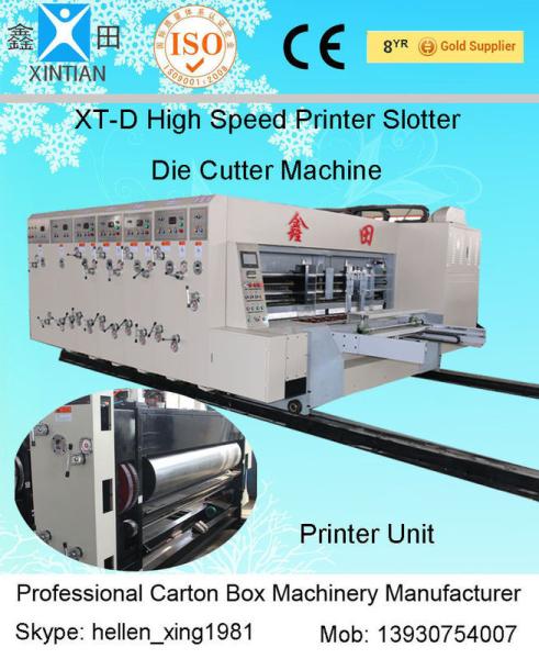 Corrugated Carton Box Manufacturing Machines 900×1900mm For Paper Printing
