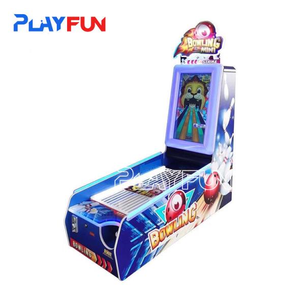 コイン操作ゲームマシン ミニボウリング キッディマシン チケットの買い換金 室内ミニボウリングゲームマシン