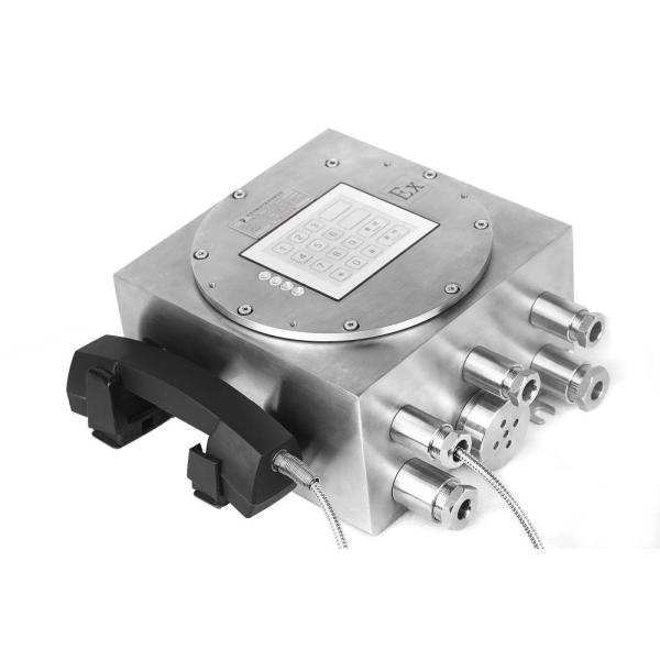 FCC ISO9001 RoHS CE телефона нержавеющей стали взрывозащищенный одобрил