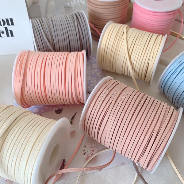 3мм шерстяная ленточка из кожи свинец ISO9001 Синяя ленточка из акса