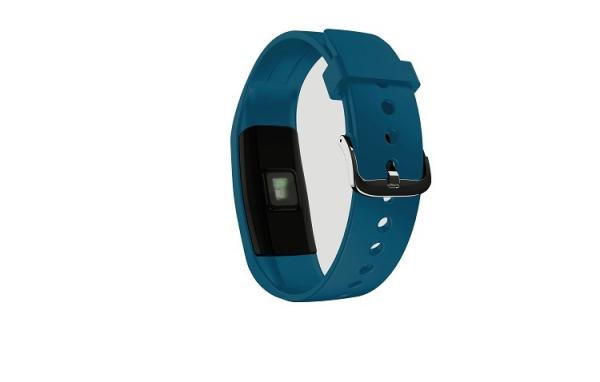 hot sale blue  smart bracelet  motion tracking and detection of sleep, sedentary reminds, movement patterns  GPS