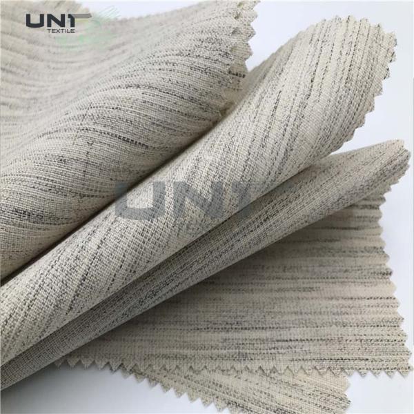Polyester Uniform Interlining Fabric Lining Stiff And Smooth