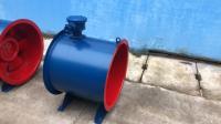 Tipo axial resistência de alta temperatura do exaustor do fumo do fogo