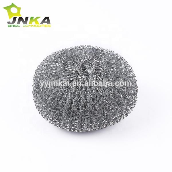 50G*10pcs Big Pack Zinc Coated Scrubber/Galvanize Wire Mesh Pot Scourer  / Scouring Pad for Kitchen Pot Cleaning