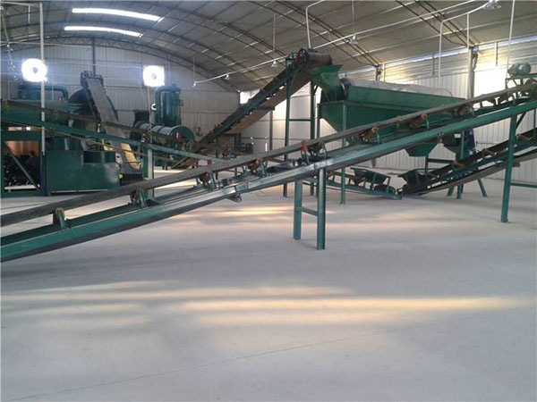 Животный биологический коровий навоз ненужной производственной линии 380В органических удобрений