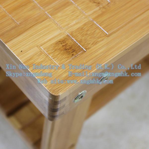 Bamboo changing his shoes stool, wooden shoe rack, bamboo Huanxie chair