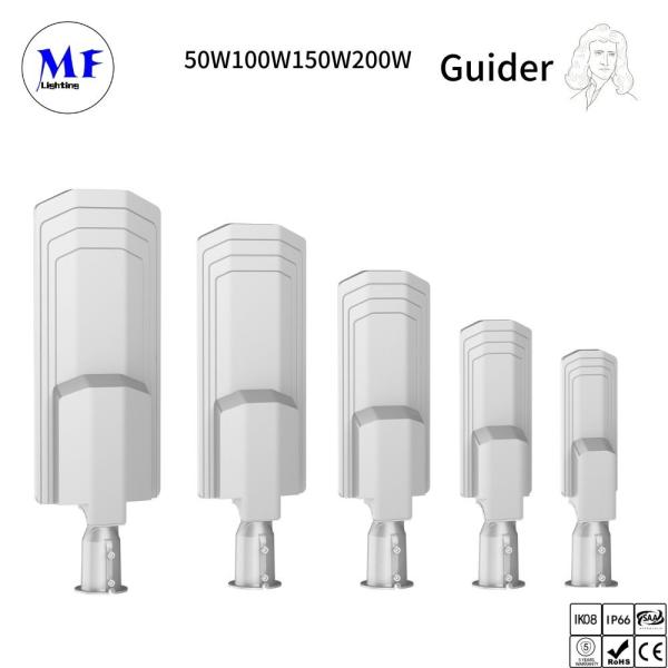 IP66 50W-200W Lumière de rue LED imperméable à l'eau résistant aux intempéries Pour le parking Piétons Parcours de parc