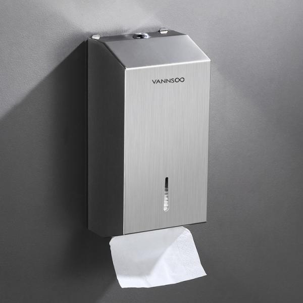 SS Washroom Paper Towel Dispenser Commercial Manual Bathroom Accessories
