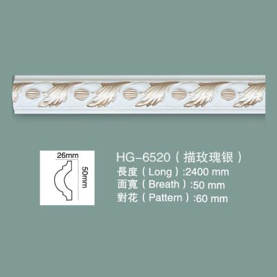 Le plafond de la corniche de la moulure de la corniche HG-6520