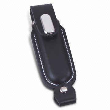 Memoria USB AT-030A del cuero del regalo de la promoción