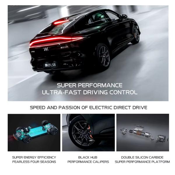 Elevate Your Driving Experience with the 2024 IM LS6 A Speed Pure Electric 4WD MAX