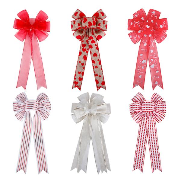 Cinturón de bordes con cable Blanco Negro Oro Rojo Cinta de color sólido para la decoración del Día de San Valentín