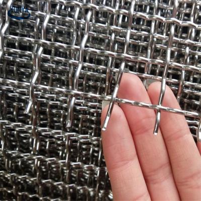 Sus 304 316 316l 6 8 10 12 14 20 Mesh Lock Crimp Wire Mesh