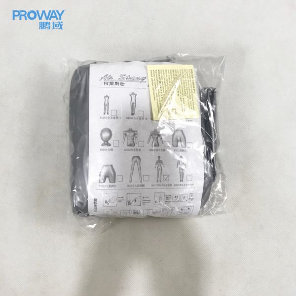 Full Body Inflatable Female Mannequin: Lightweight & Portable Clothing Display Model with Realistic Body Shape—Sleek Silver, Durable Quick-Inflate Dress Form for Retail Stores, Fashion Shows, Home Use