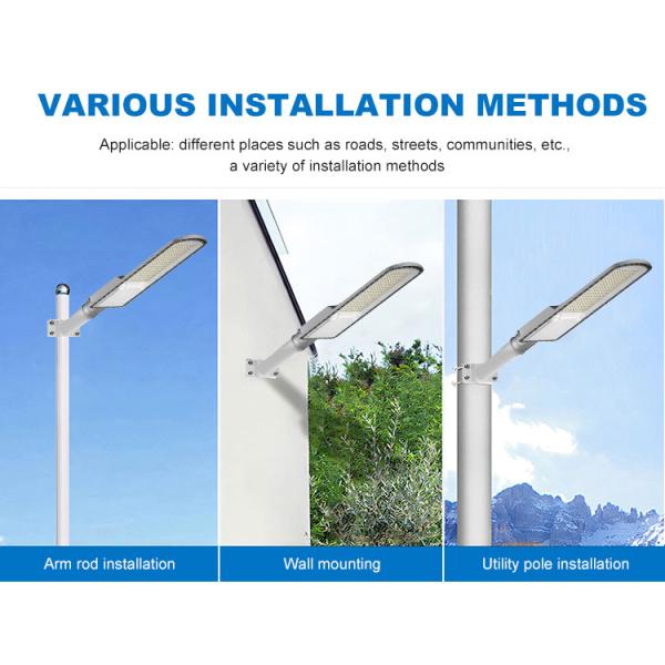 AC85-265V 3000K To 6500K High Brightness Led Street Light Durable And Stable Energy Saving