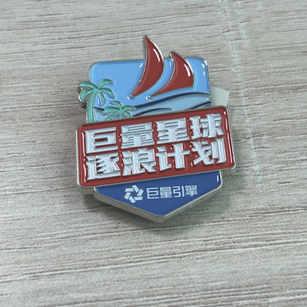 Studio Ghibli Spirited Away Chihiro with Haku Dragon Enamel Pin, Anime Character Collectible Badge
