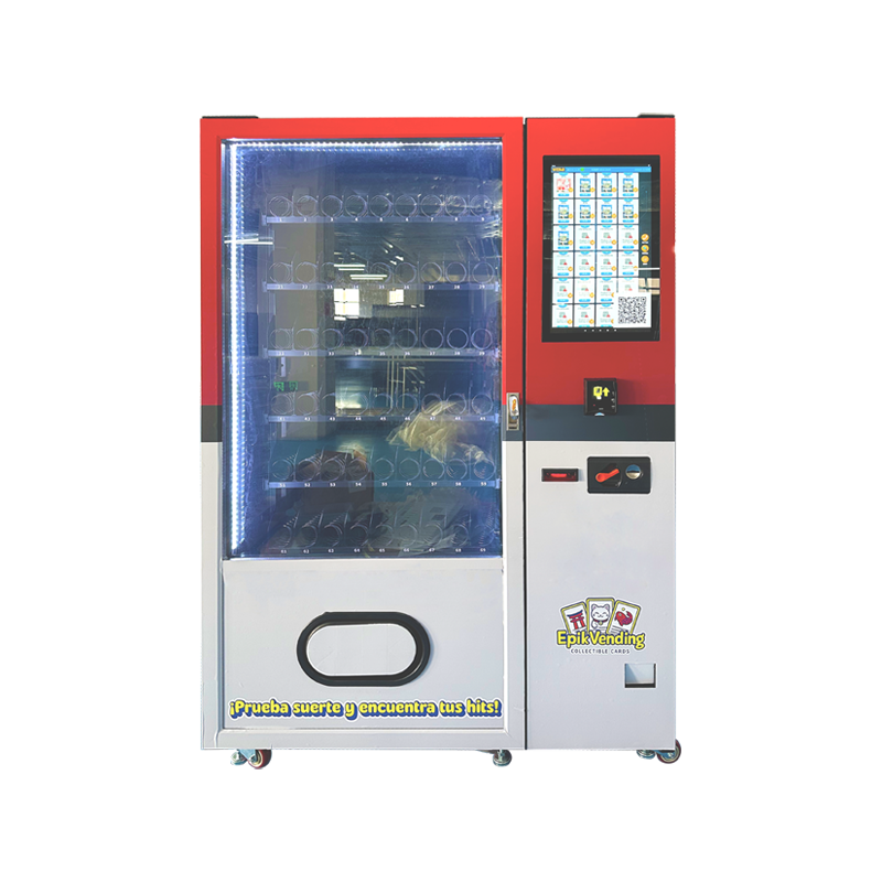 Compact Pokemon Vending Machine with Customized Stickers with Card Reader