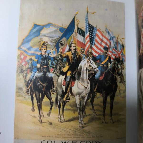 Art and Advertising in Buffalo Bill's Wild West | Professional Hardcover Art Book Printing Service 8.5 x 11 inches 4C