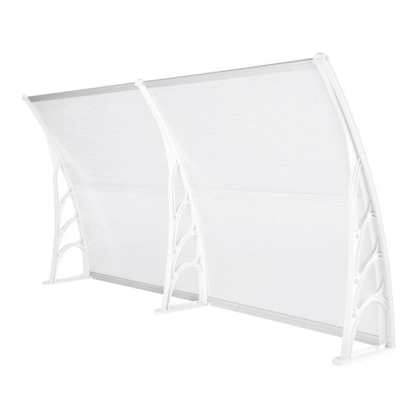 Fashionable PC Door Canopy 100% Virgin Bayer Makrolon Resisting Rain