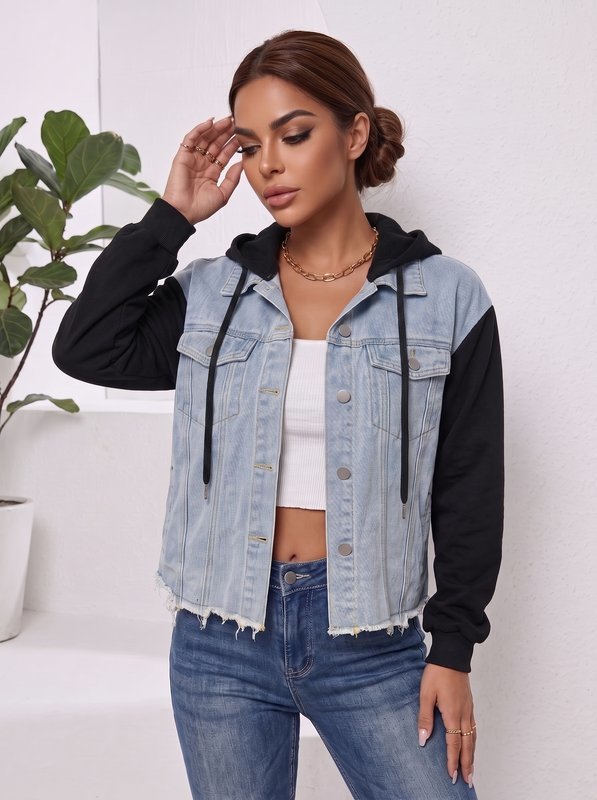 Blue Daily Autumn 2026 lightweight jacket wholesale Zipper Regular Custom (9978)