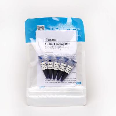 Tintura de duas cores da carga do gel 6×