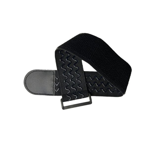 DANSKY Adjustable Wave Rubber Non-Slip Self-Adhesive Elastic Strap with Buckle Hook and Loop Fastener