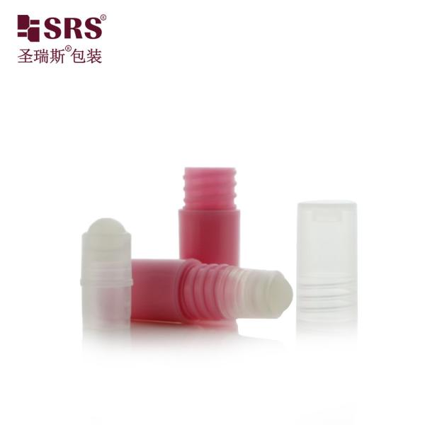 SRS Factory Customization Plastic Unique Design Plastic Roller Ball Container 3ml Bottle Roll On
