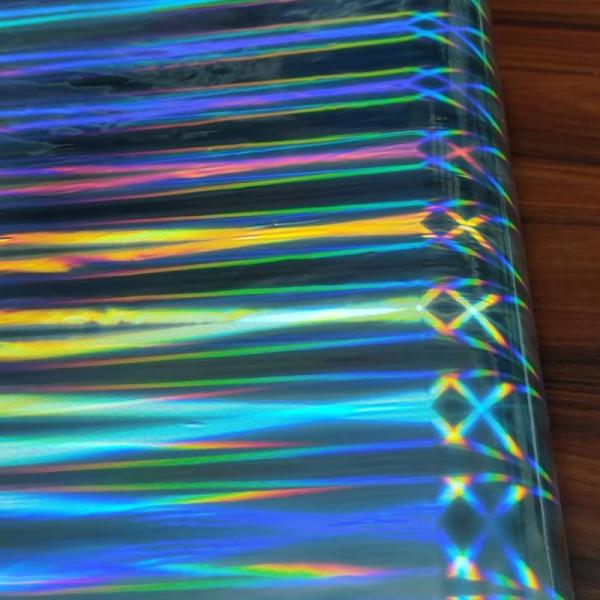 Various Designs Bopp Pet Good Holographic Effect Metalized Holographic Film for Packaging and Printing