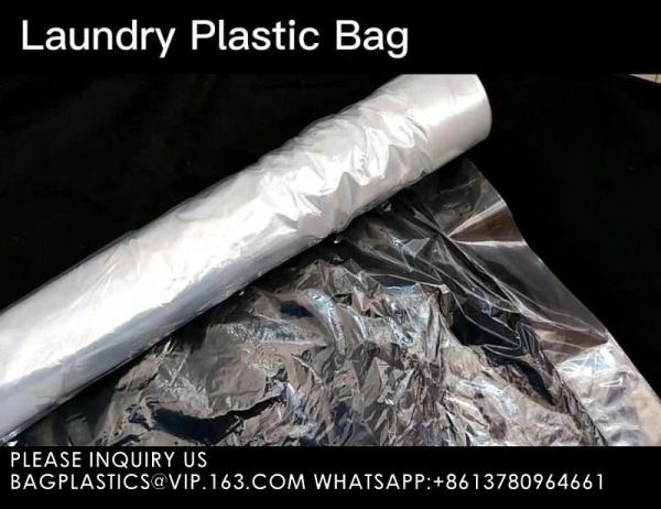 Factory Price Dry Cleaning Plastic Bag Dry Cleaning Rolls Laundry Plastic Bag Laundry Bags For Clothes Dry Clean